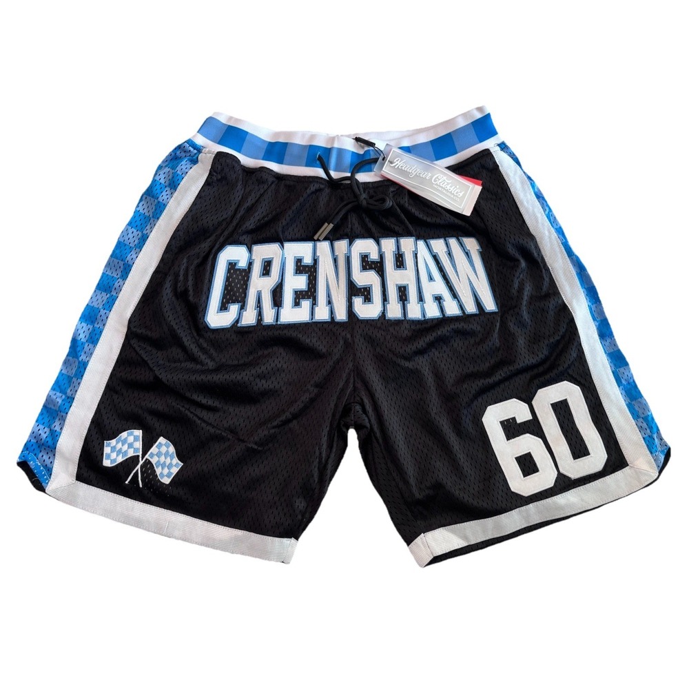 Nipsey Hussle Basketball Shorts Men's S‎ Headgear Classics Crenshaw 60 NWT!